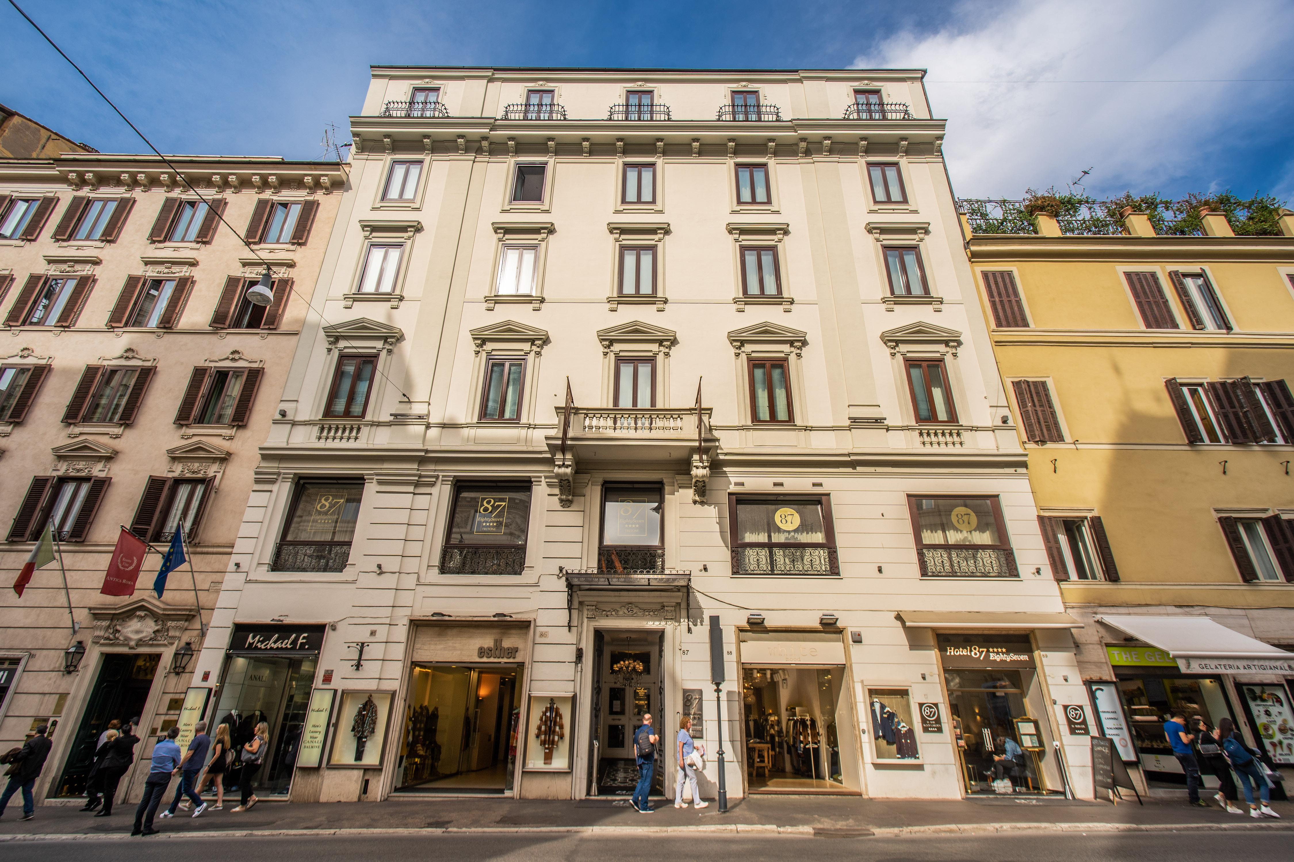 רומא Hotel 87 Eighty-Seven - Maison D'Art Collection מראה חיצוני תמונה